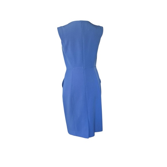 Anne Klein Stretch Sheath Dress Blue – Size 2 - Picture 4 of 10